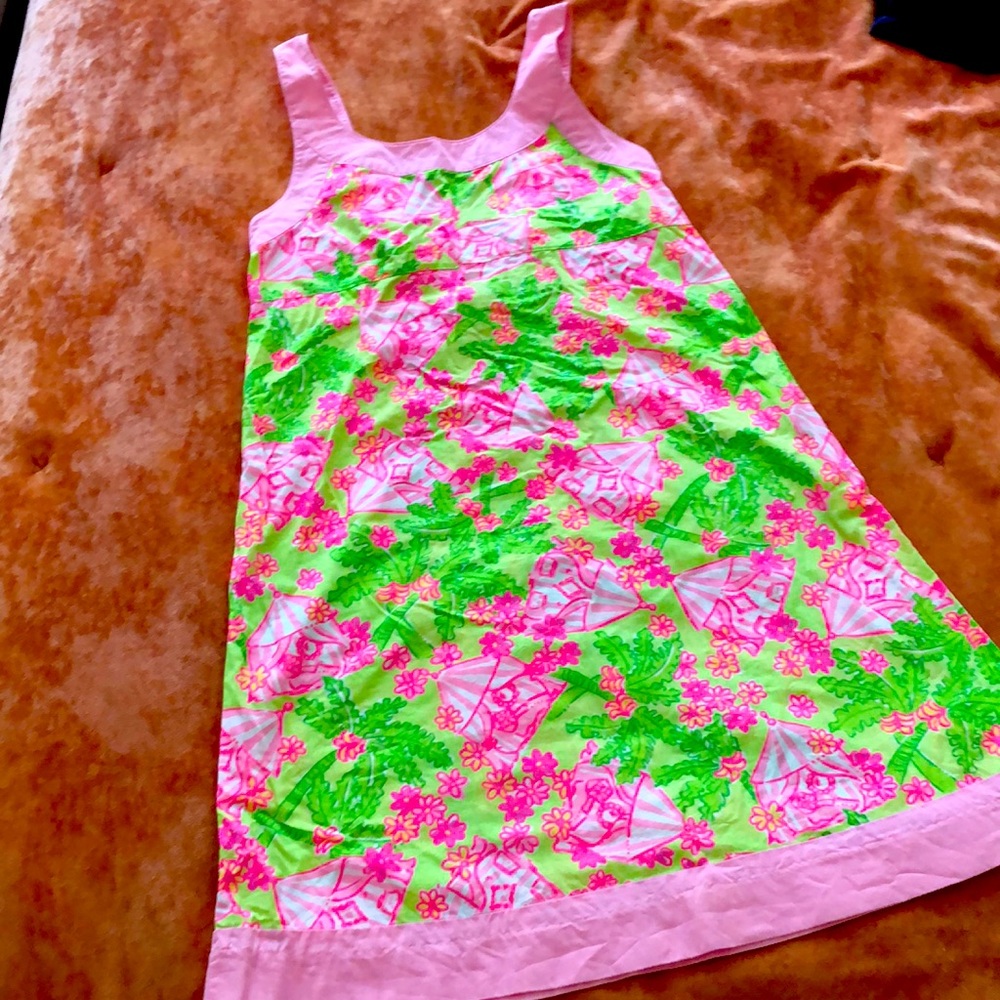 Pink label sundress with the cabanas